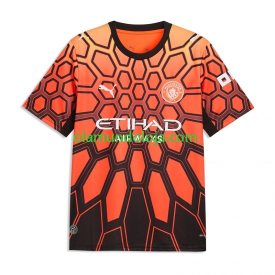 Camisola Manchester City Gianluigi Donnarumma Guarda-redes Criança Equipamento Terceiro 2026-2027 Manga Curta